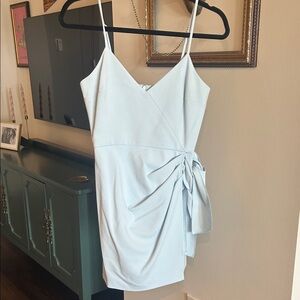 French Connection Light Blue Mini Dress